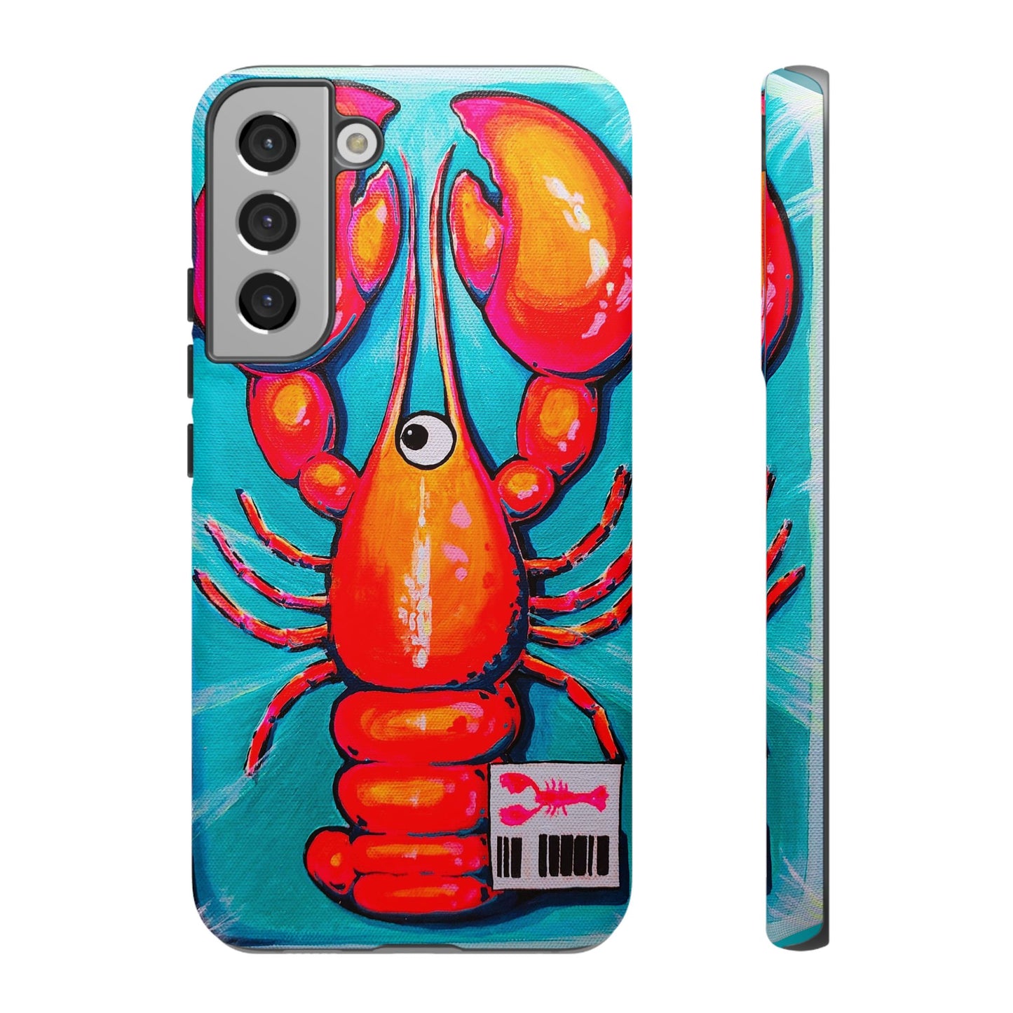 Neon Lobster Tough Phone Case