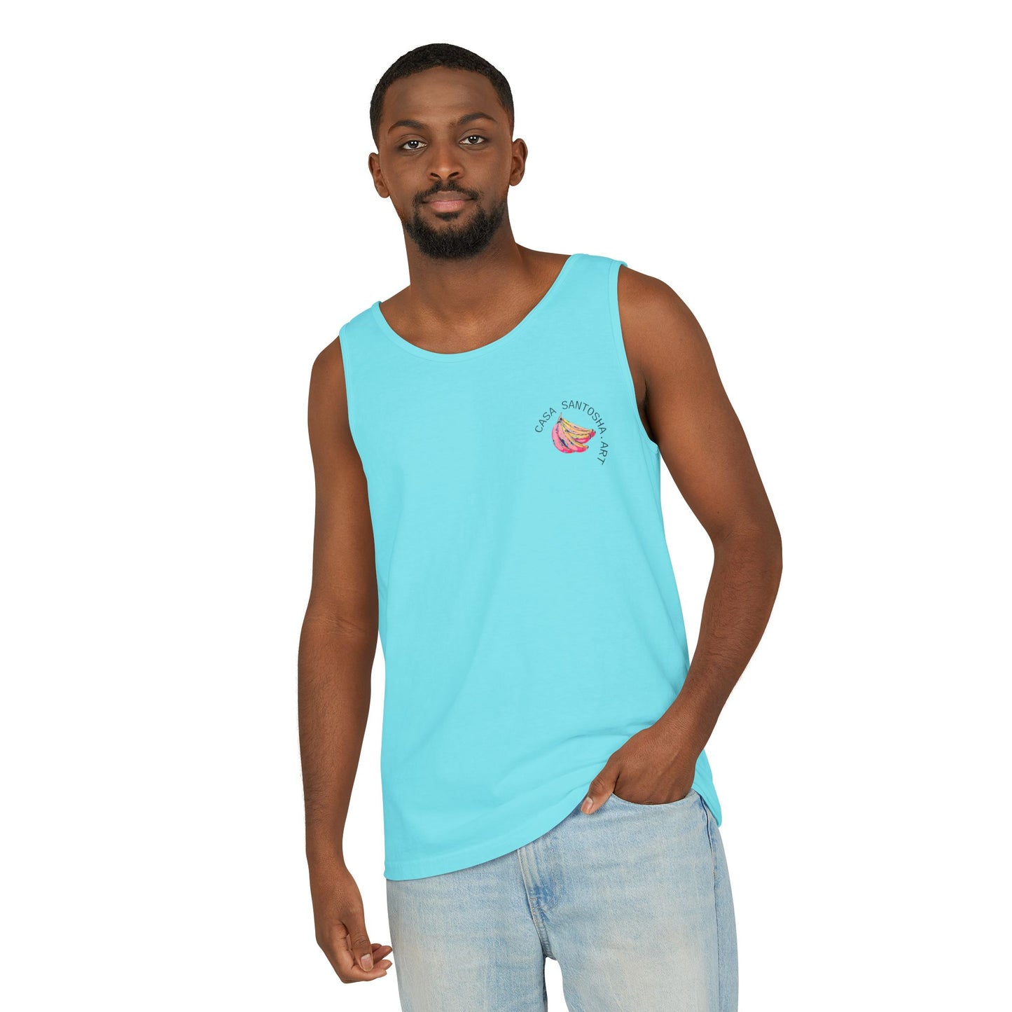 Unisex Neon Banana Tank Top - Perfect for Summer Vibes