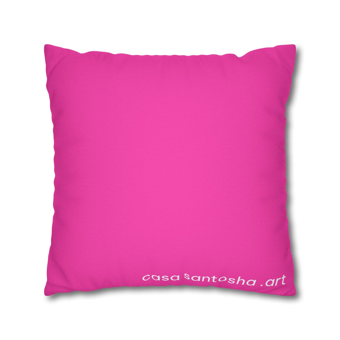 Neon Pink Dragon Fruit Pillowcase, Cover Only