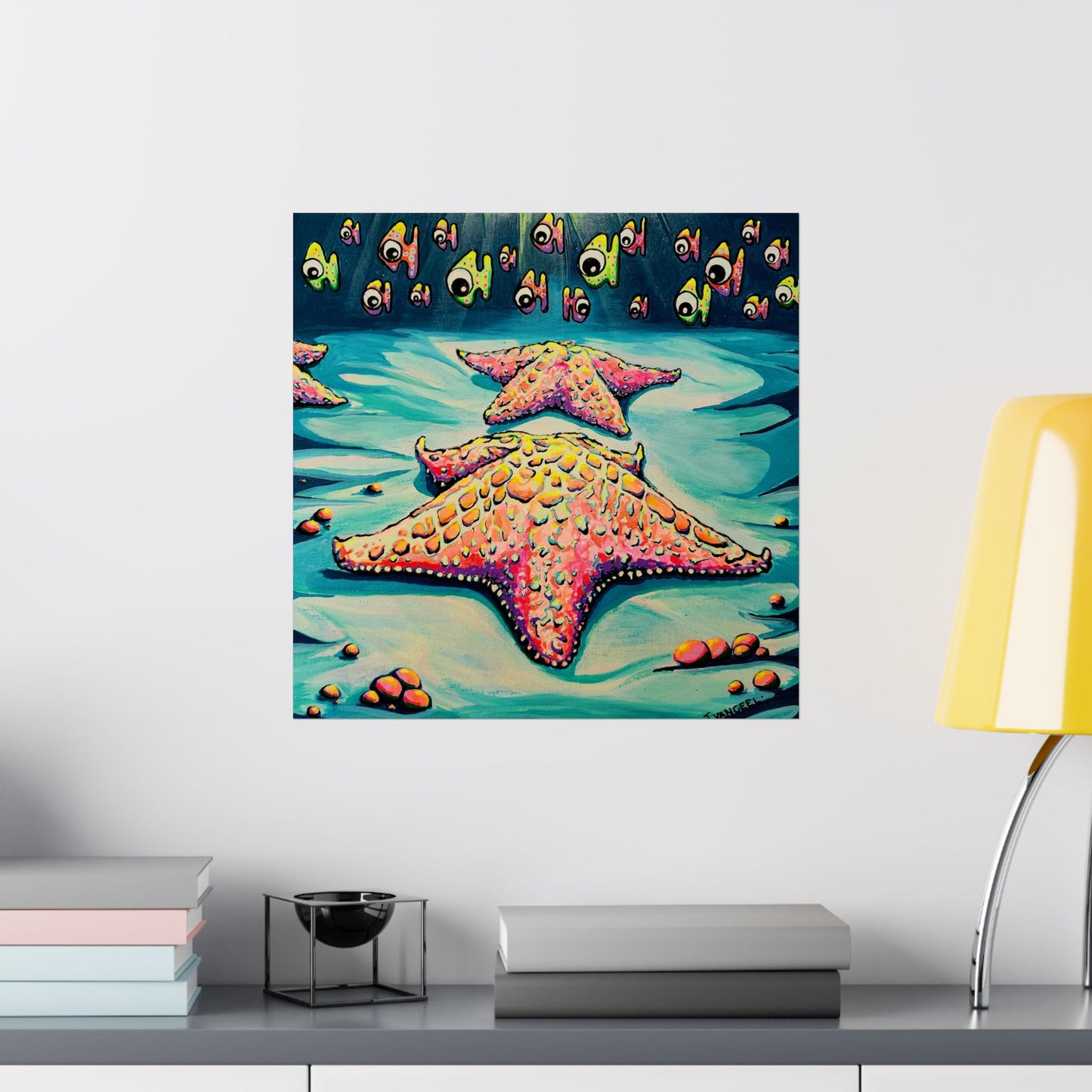 Cyclops Starfish Giclée Art Poster