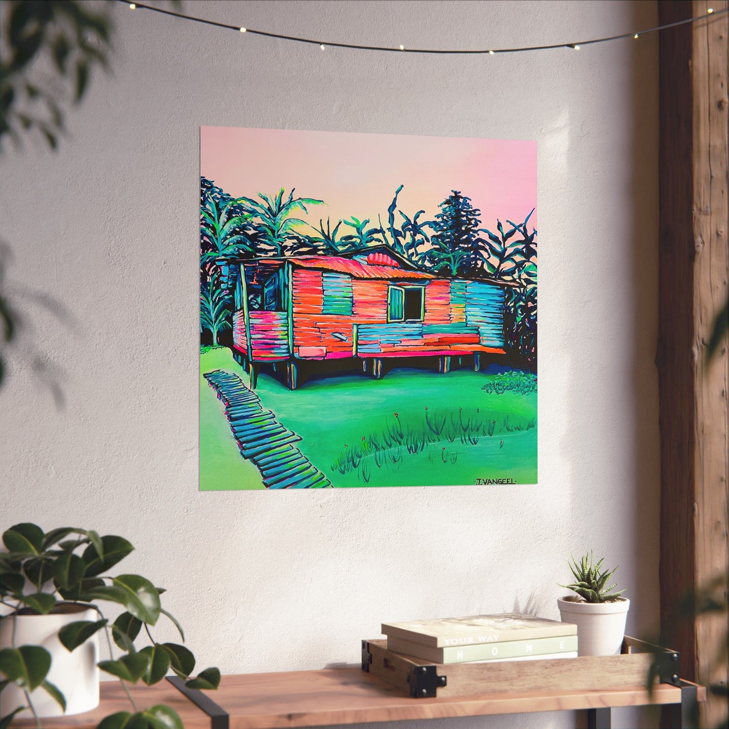 Luis Russell House Bocas Giclée Art Poster