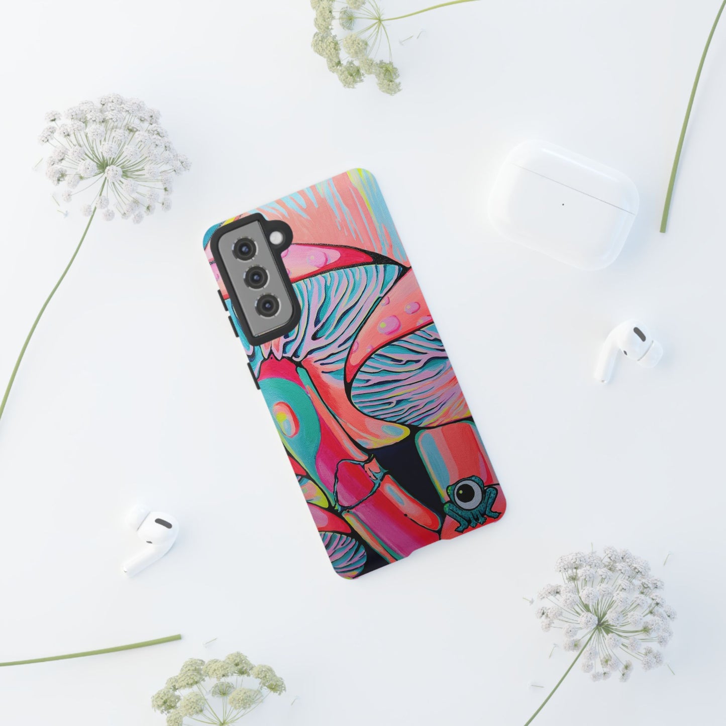 Neon Sushi Tough Phone Case