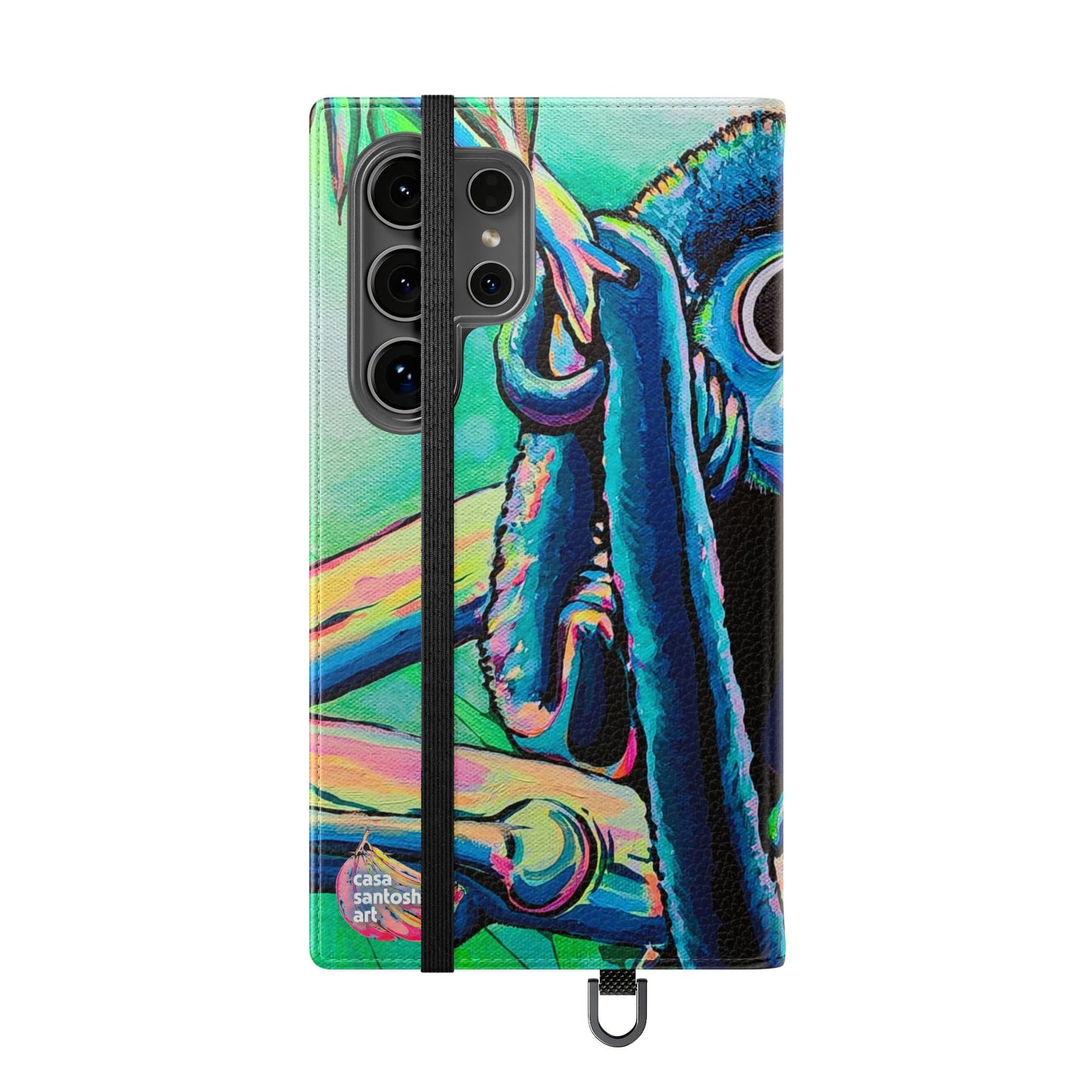 Cyclops Monkey Flip Phone Case – Wallet Cover with Card Slots