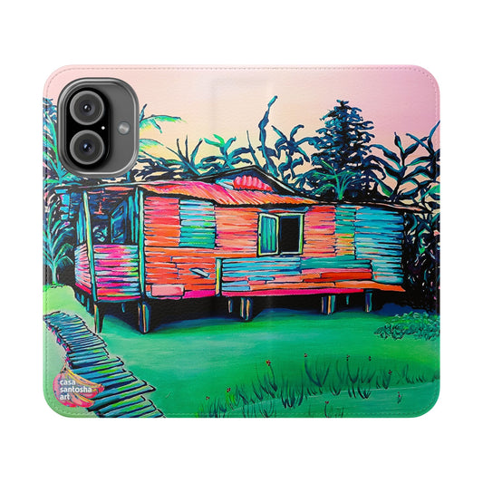 Luis Russell House Bocas Flip Phone Case – Wallet Cover with Card Slots