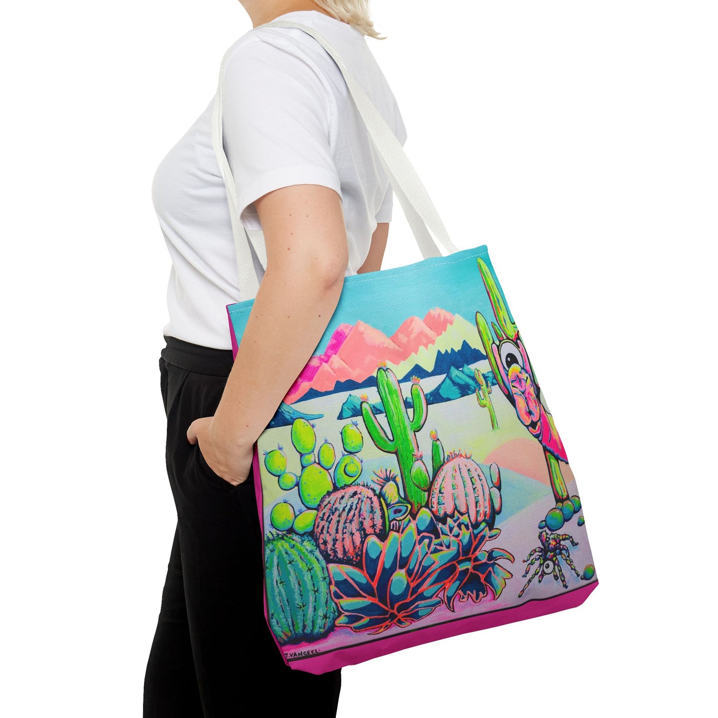 Premium Cyclops Camel Tote Bag, Original Artist Design, Reusable Shopping Tote,  Eco-Friendly