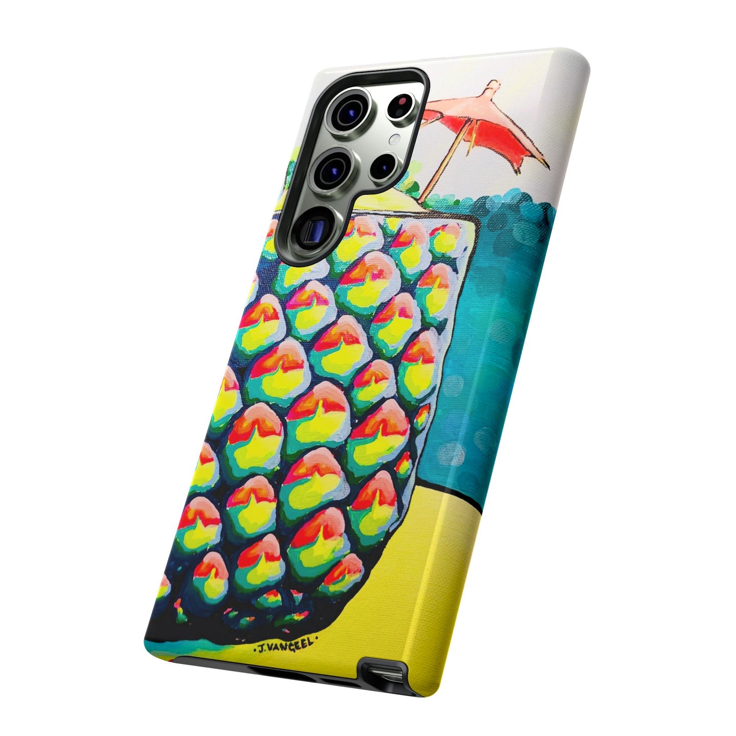 Neon Piña Colada Tough Phone Case