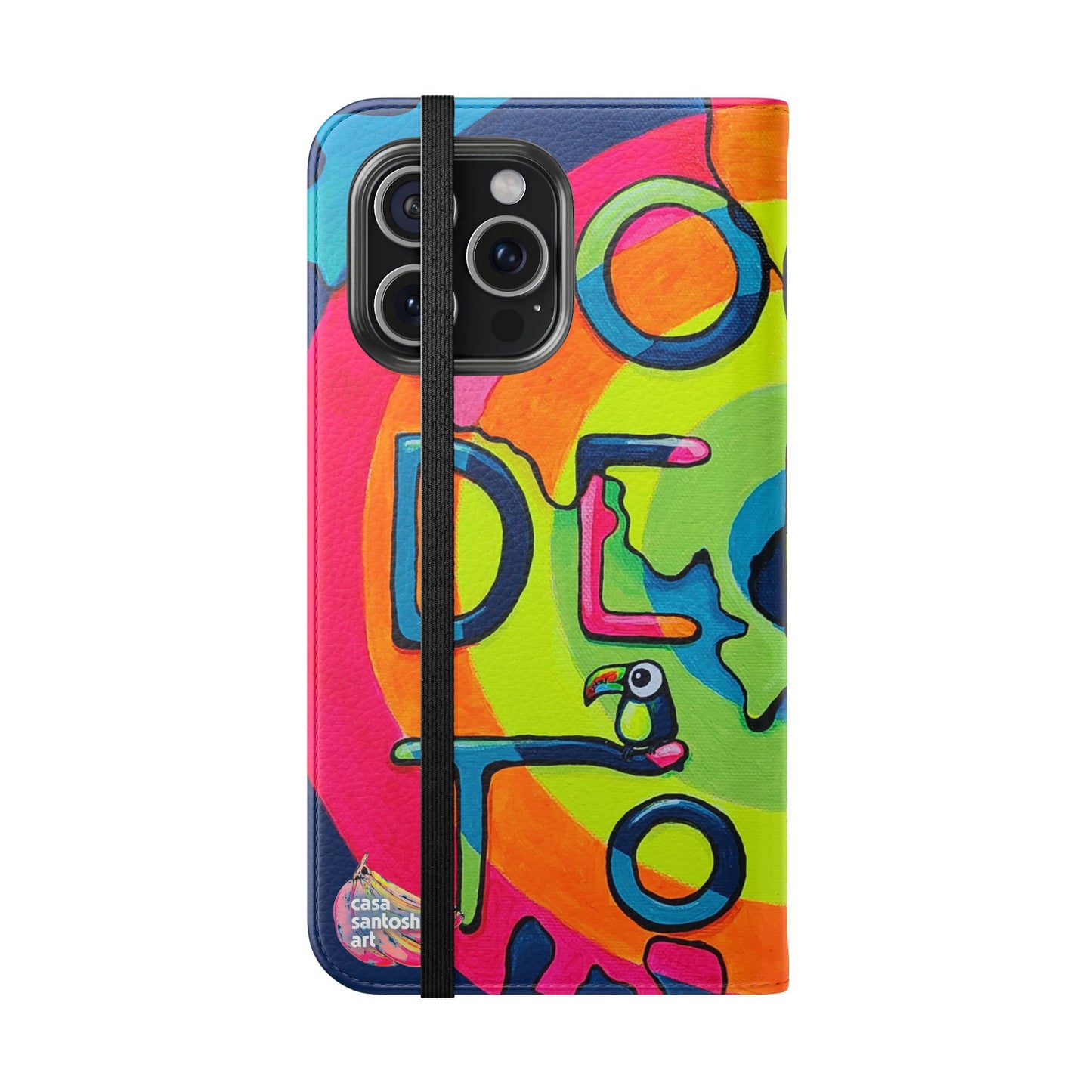 Bocas Del Toro Islands Flip Phone Case – Wallet Cover with Card Slots