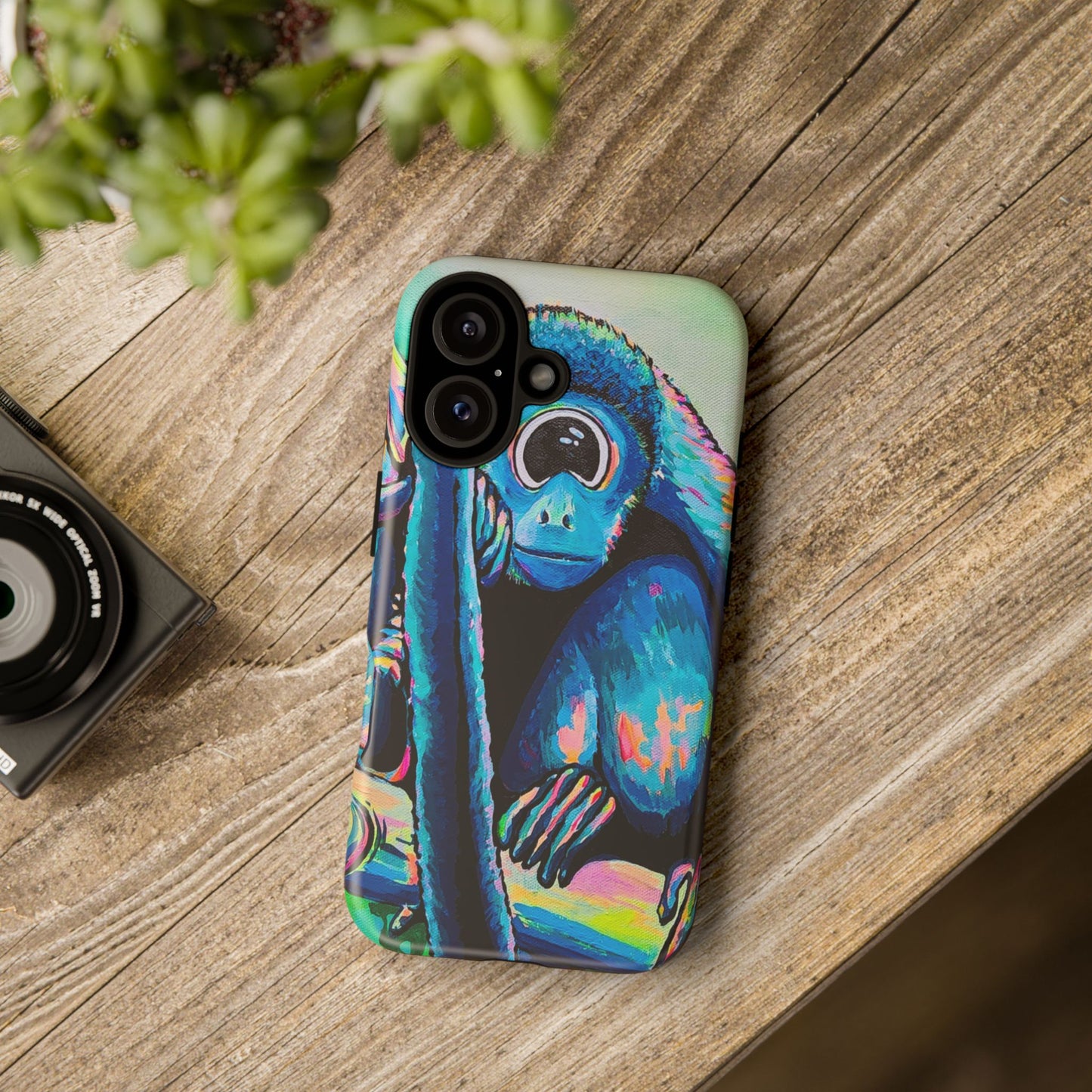 Cyclops Monkey Tough Phone Case