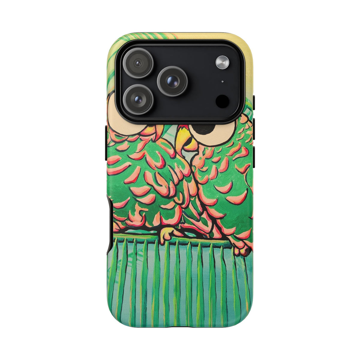 Chatty Cyclops Parrots Tough Phone Case