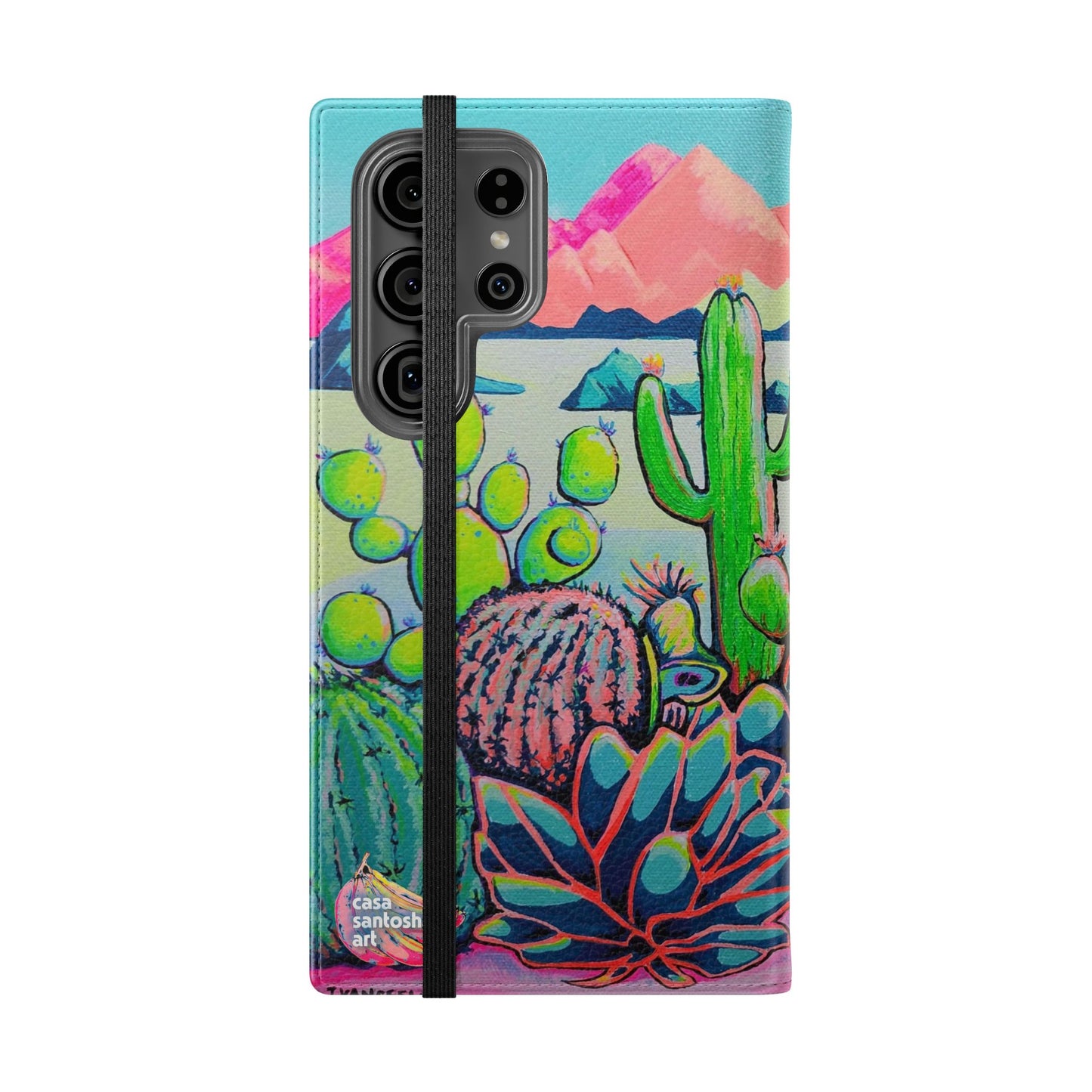 Cyclops Camel Flip Phone Case – Wallet Cover with Card Slots