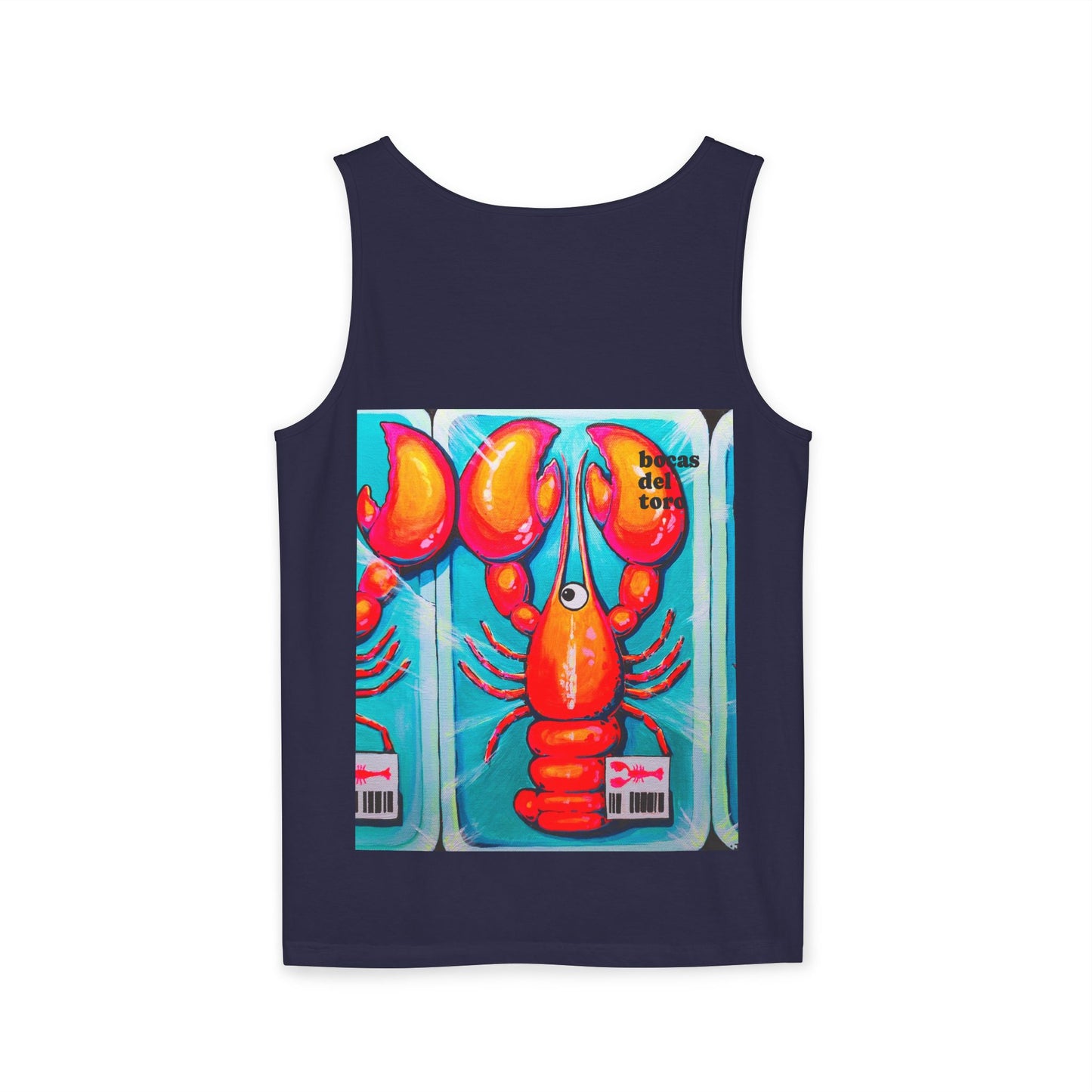 Unisex Fresh Neon Lobster Tank Top - Perfect for Summer Vibes
