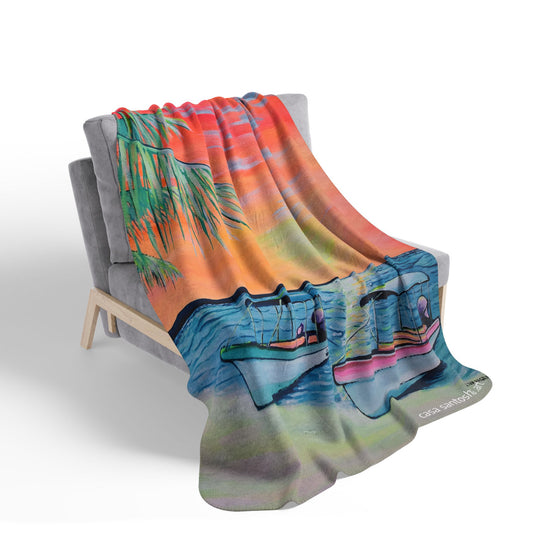 Panga Express Fleece Sherpa Blanket
