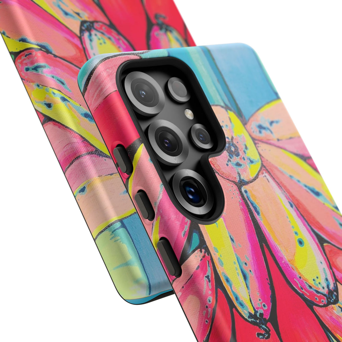Neon Primitivo Bananas Tough Phone Case