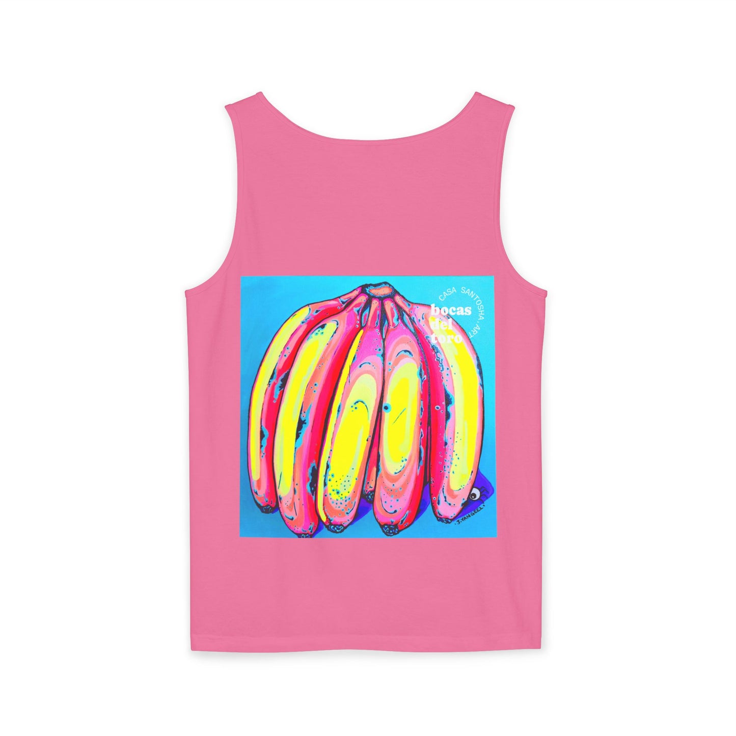 Unisex Neon Fat Bananas Tank Top - Perfect for Summer Vibes