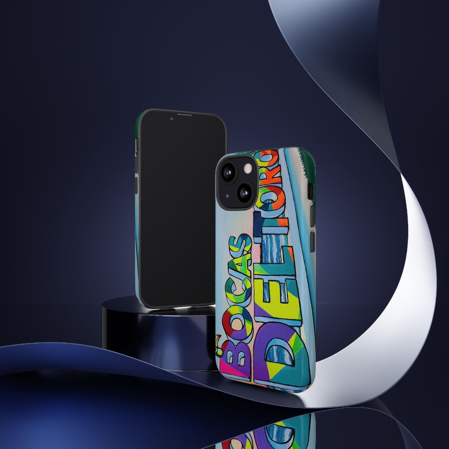 Bocas Del Toro Sign Tough Phone Case