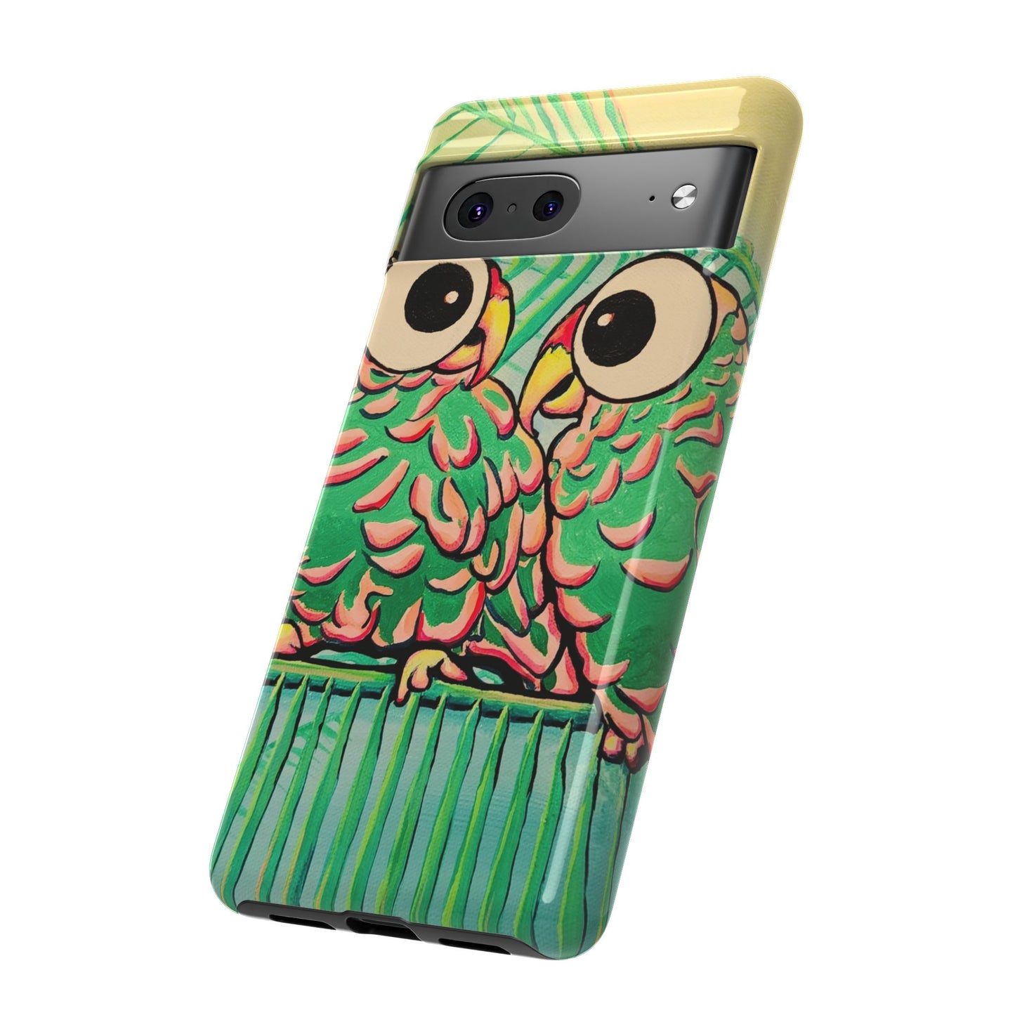 Chatty Cyclops Parrots Tough Phone Case