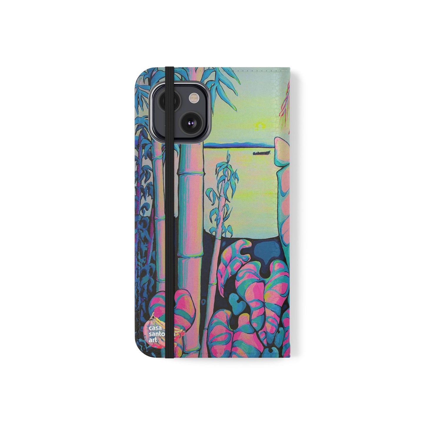 Serenity Bocas Flip Phone Case – Wallet Cover with Card Slots