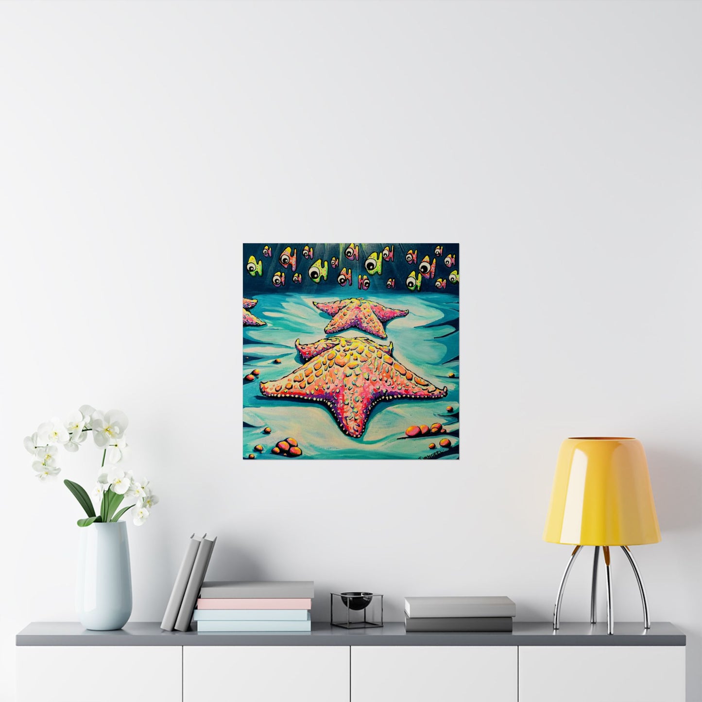 Cyclops Starfish Giclée Art Poster