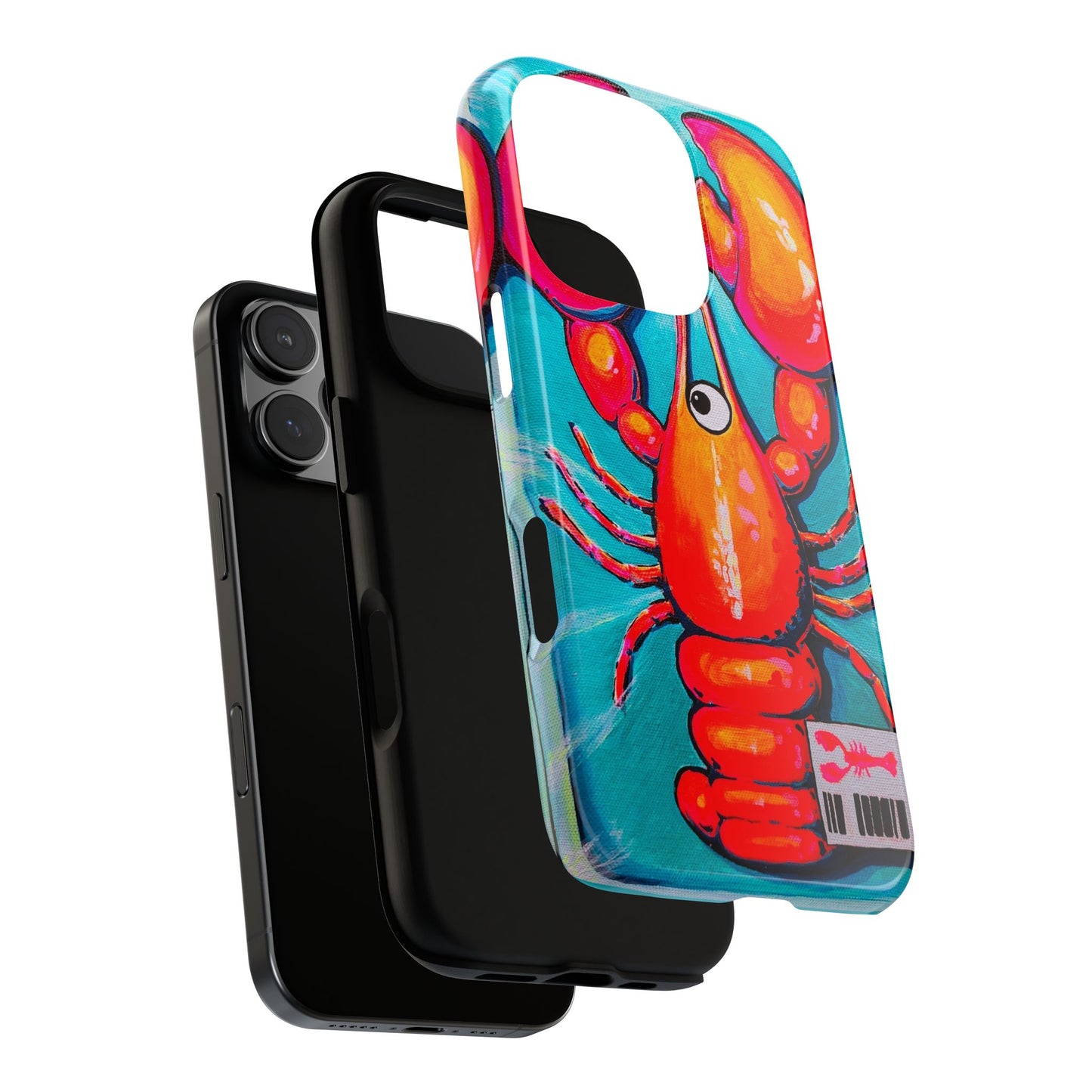 Neon Lobster Tough Phone Case