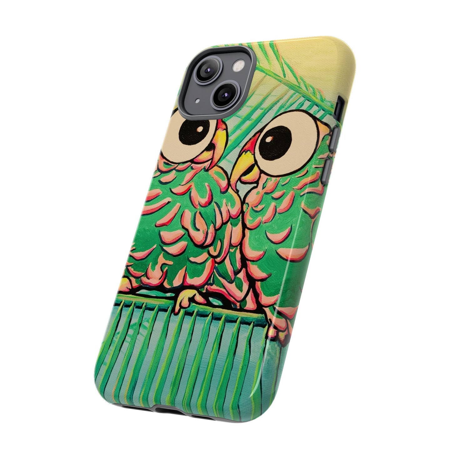 Chatty Cyclops Parrots Tough Phone Case