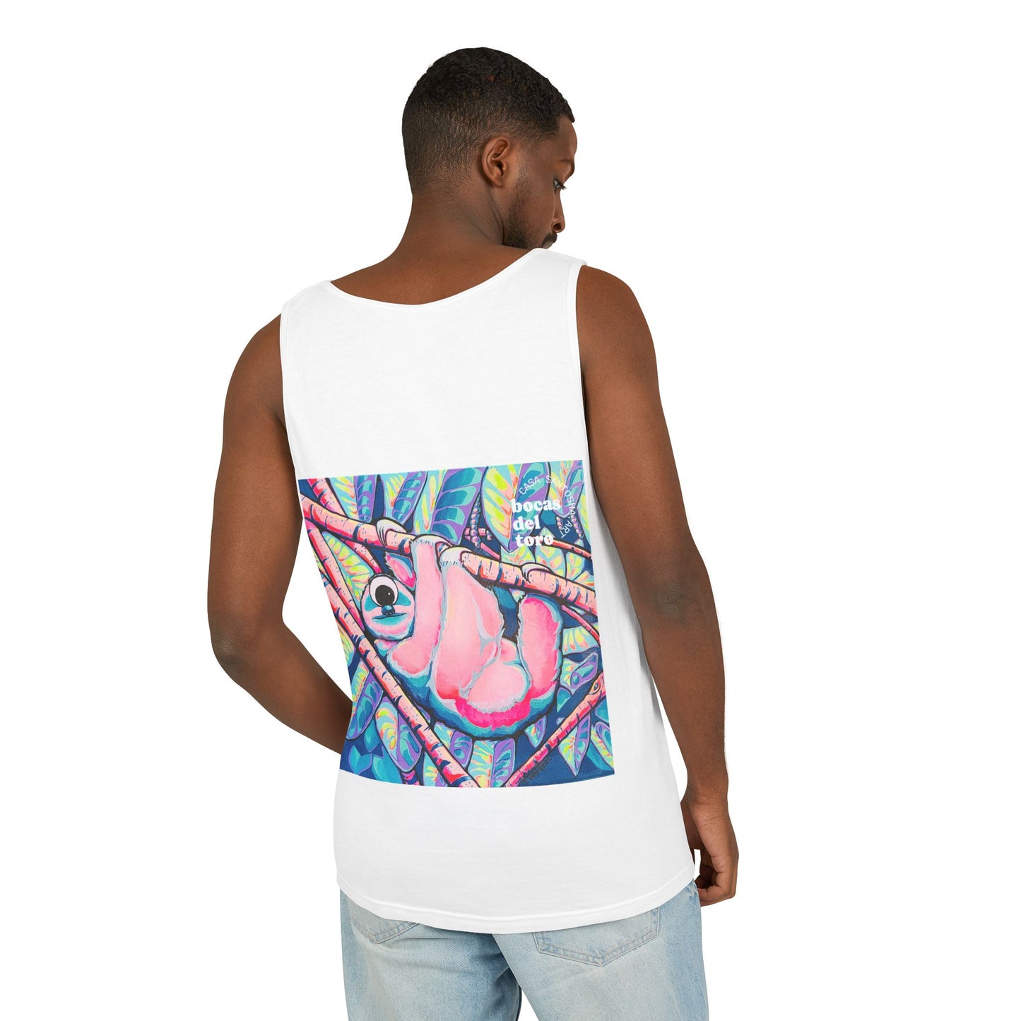 Unisex Cyclops Sloth Tank Top - Perfect for Summer Vibes