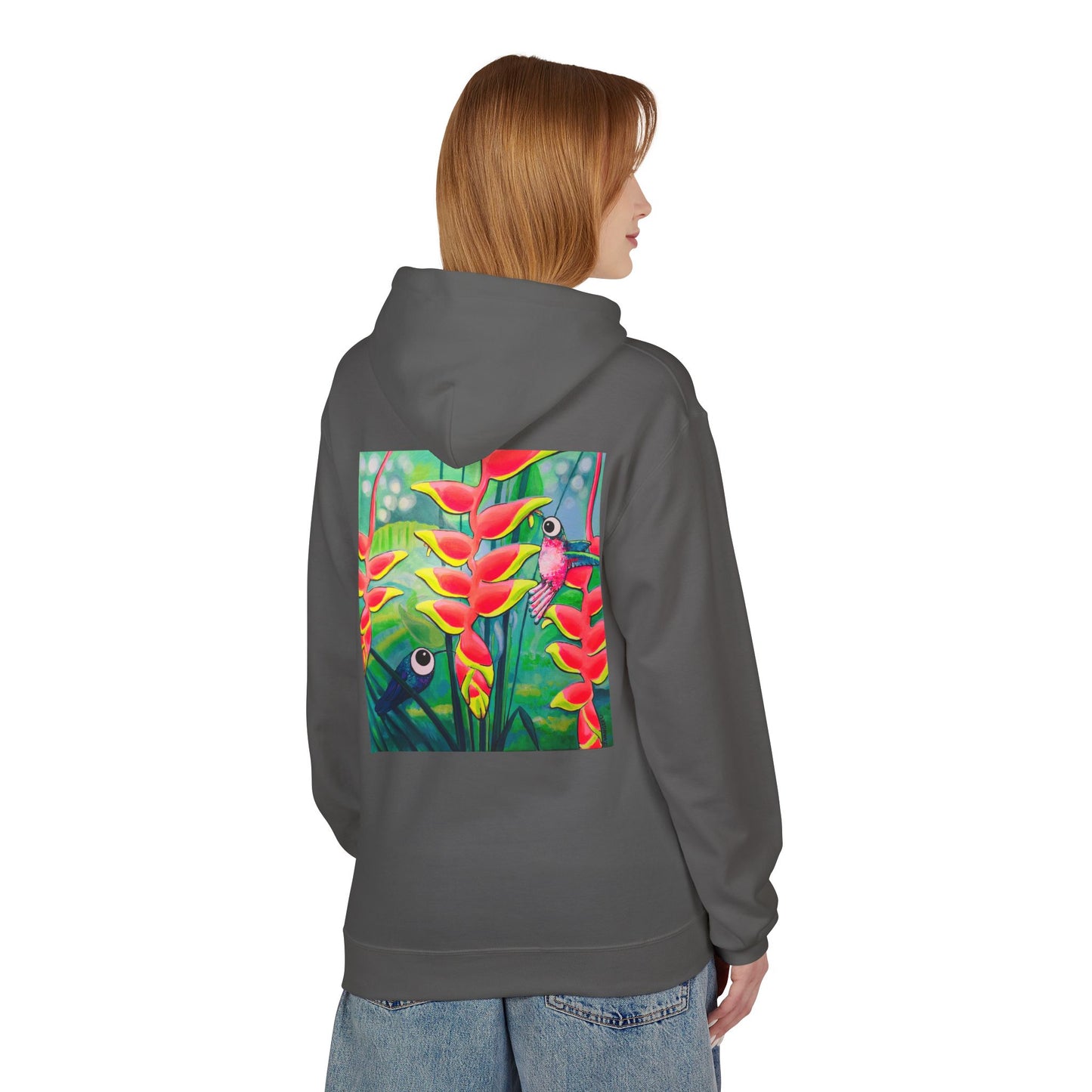 Unisex Cyclops Hummingbirds Soft Hoodie