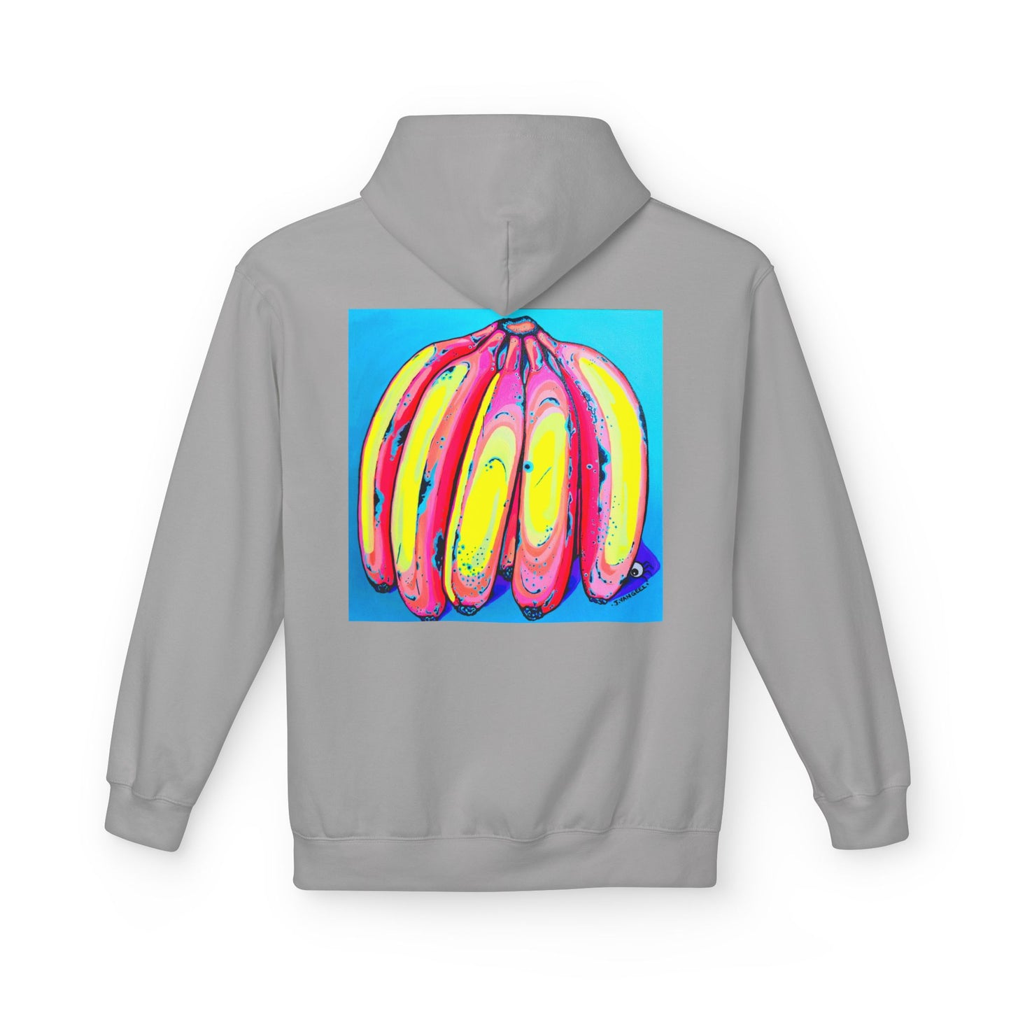 Unisex Neon Fat Bananas Soft Hoodie
