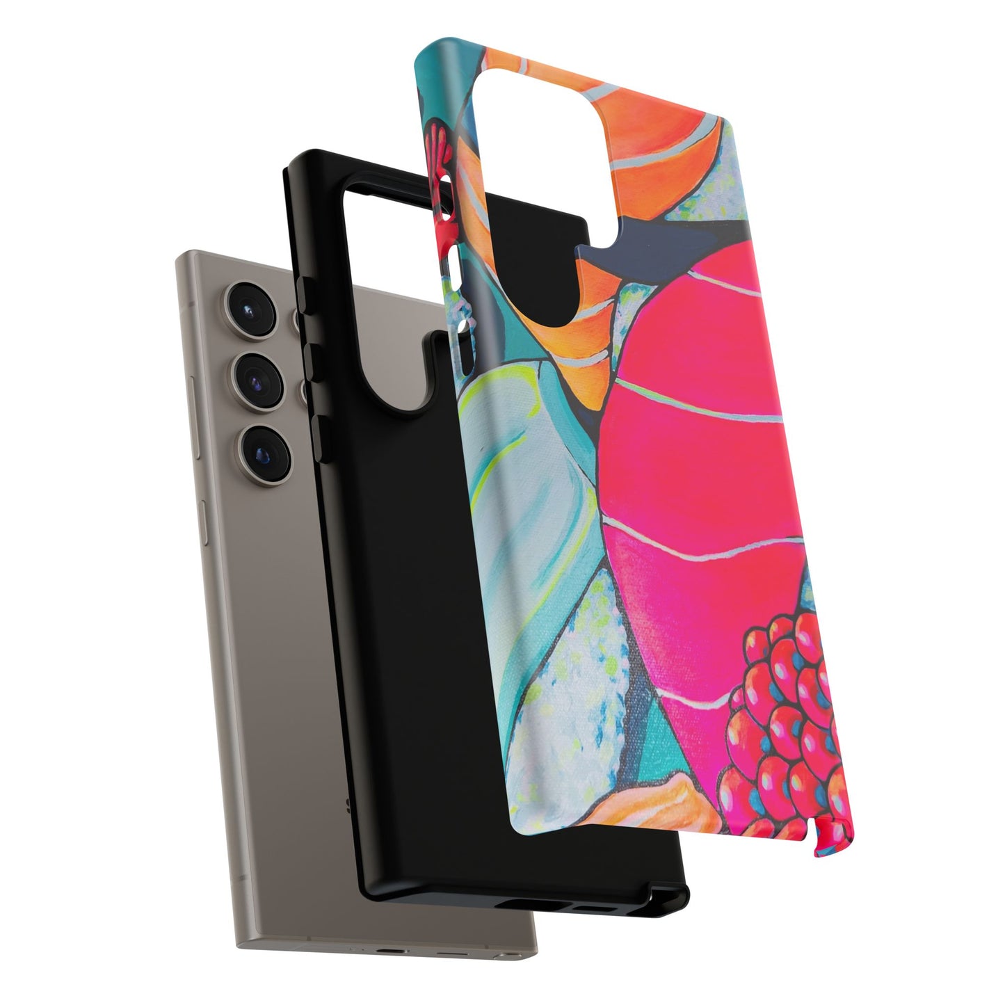 Neon Sushi Tough Phone Case
