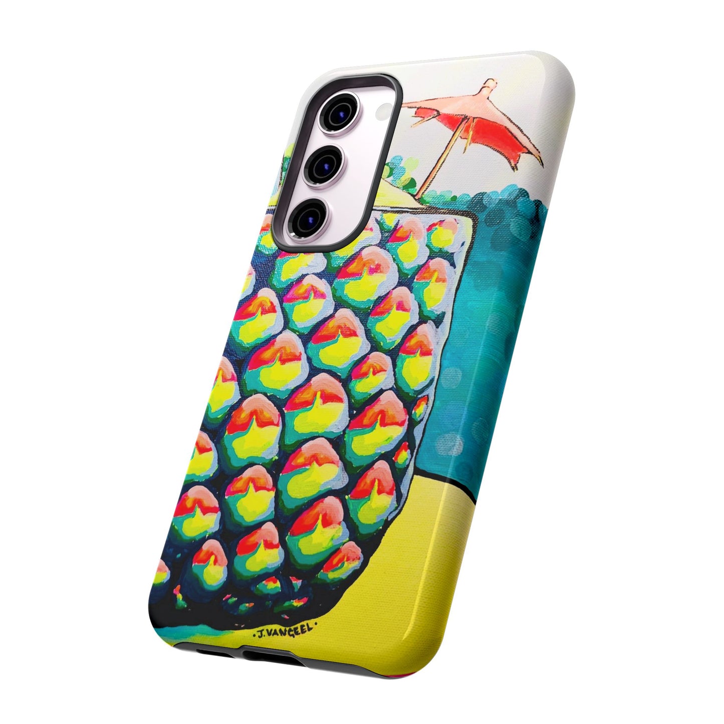 Neon Piña Colada Tough Phone Case