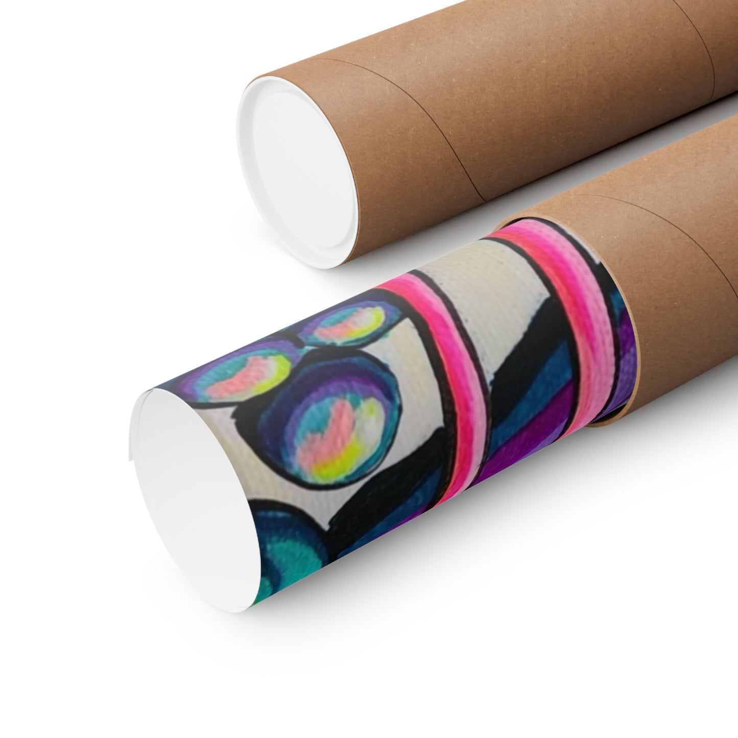Cyclops Flamingo Family Giclée Art Poster