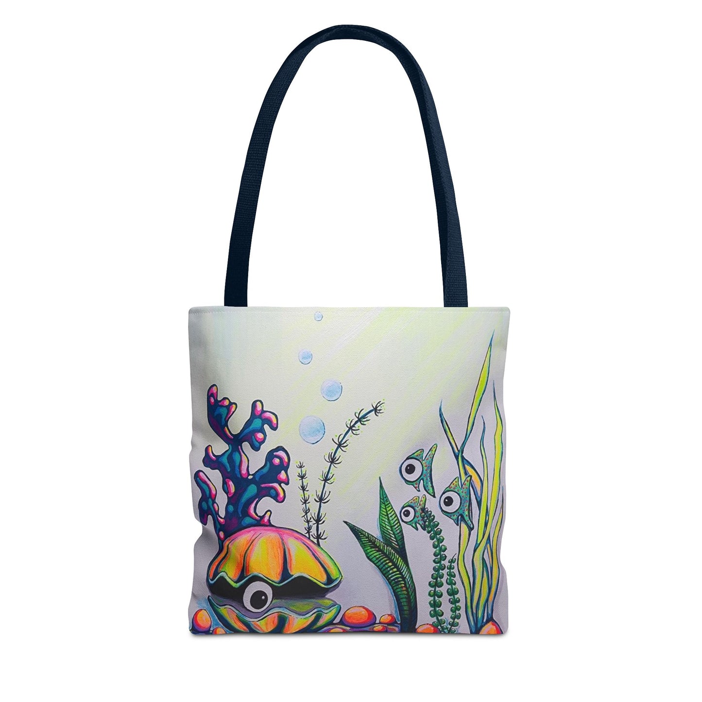Premium Cyclops Clam Tote Bag, Original Artist Design, Reusable Shopping Tote,  Eco-Friendly
