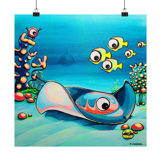 Cyclops Stingray Giclée Art Poster