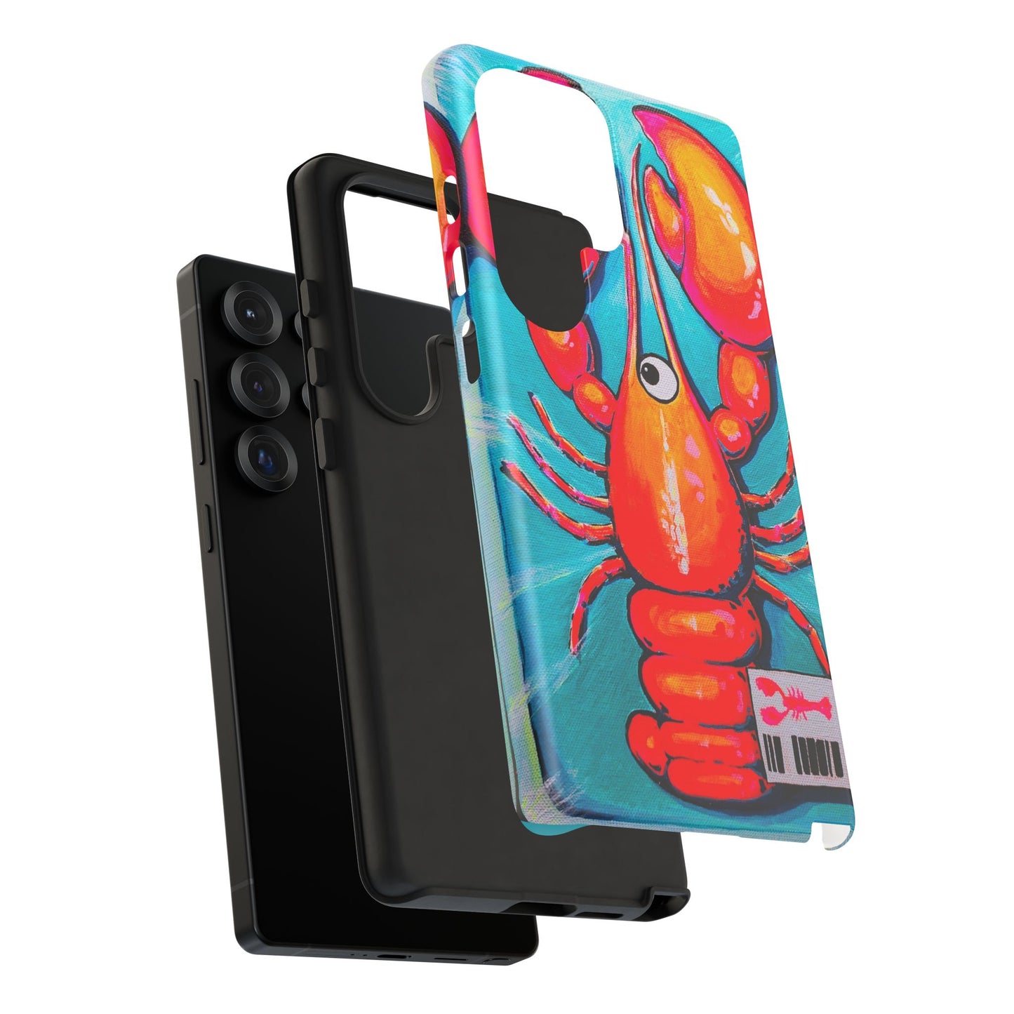 Neon Lobster Tough Phone Case