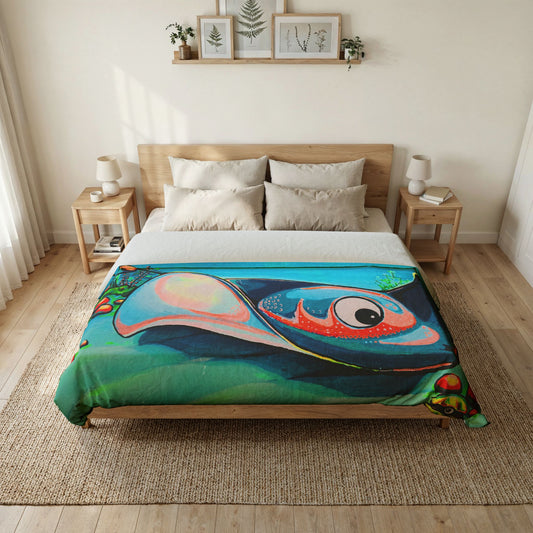 Cyclops Stingray Duvet Cover