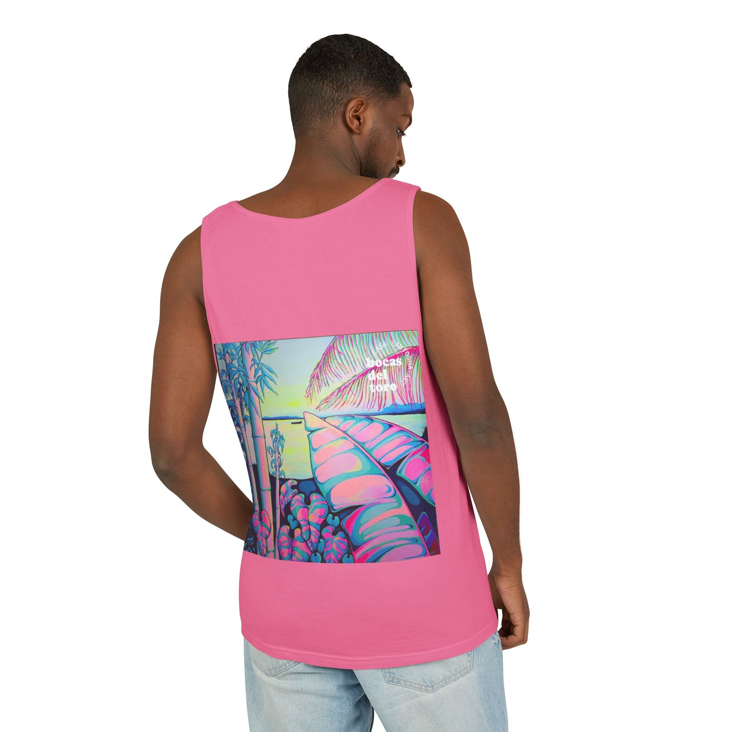 Unisex Serenity Bocas Tank Top - Perfect for Summer Vibes