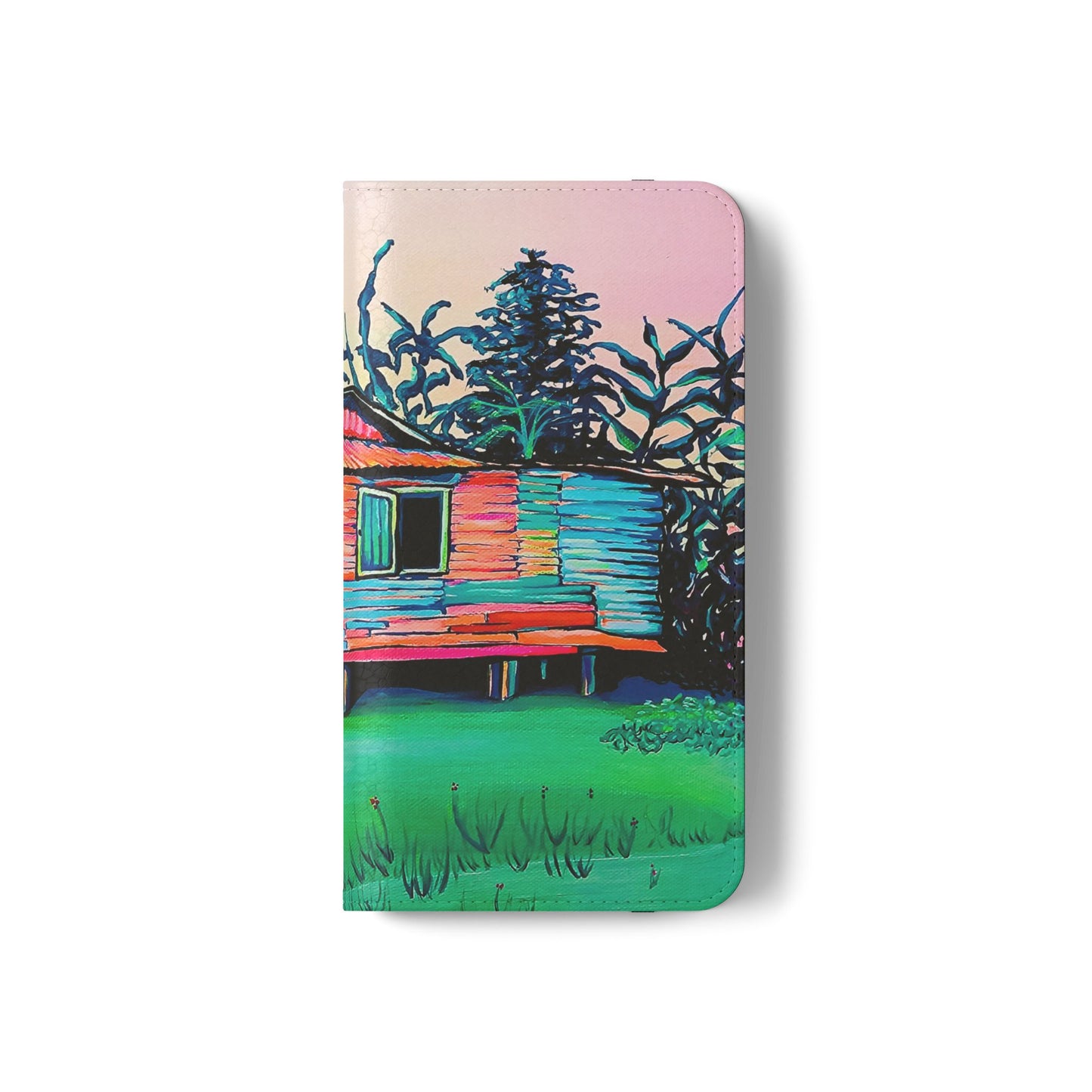 Luis Russell House Bocas Flip Phone Case – Wallet Cover with Card Slots