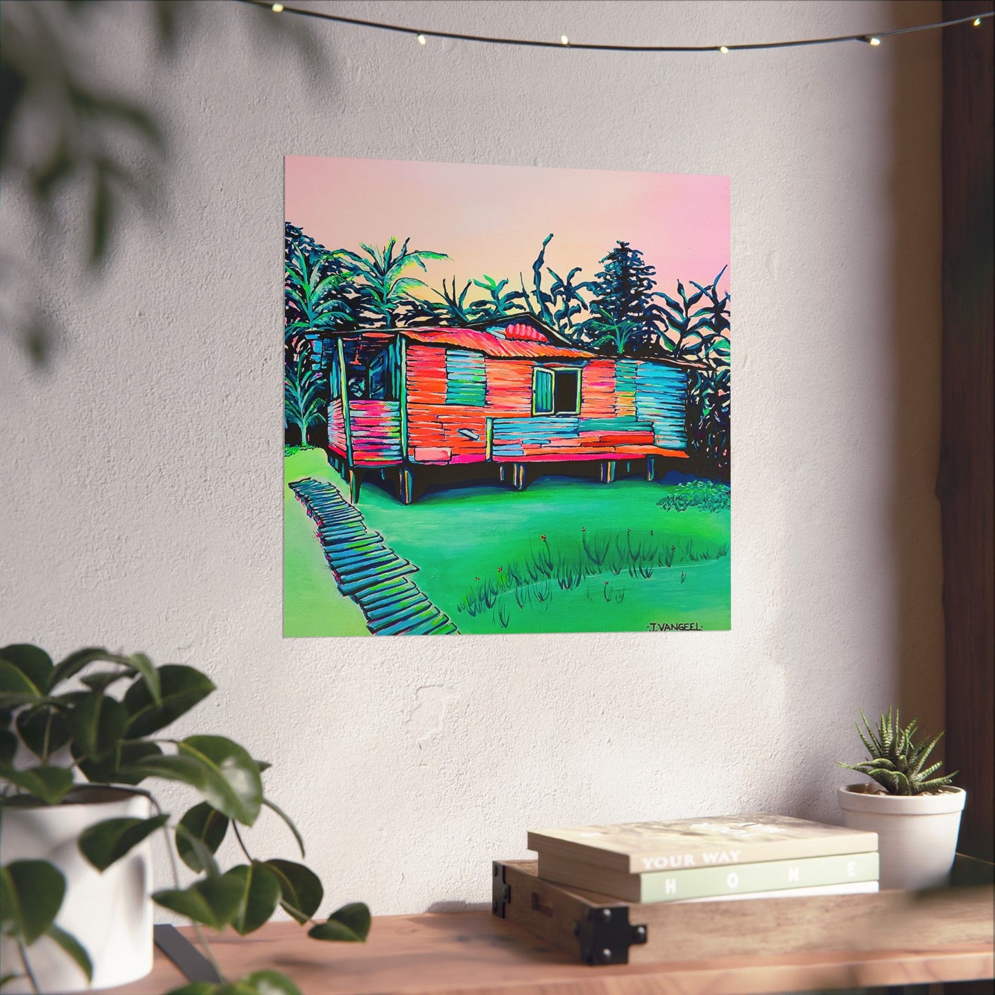 Luis Russell House Bocas Giclée Art Poster