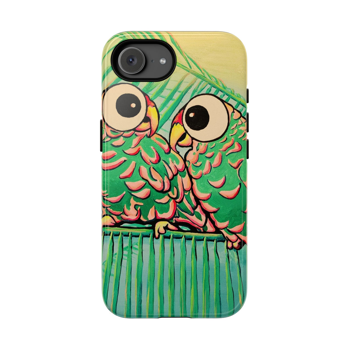Chatty Cyclops Parrots Tough Phone Case