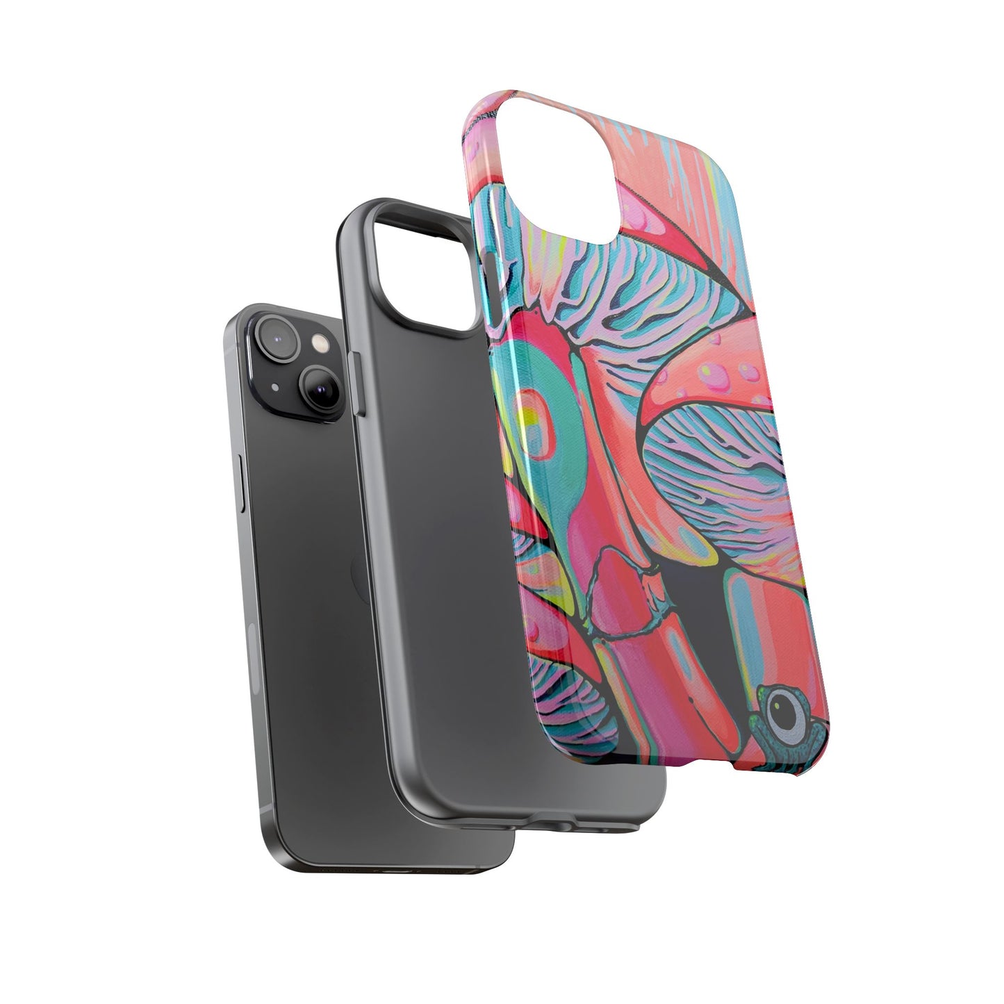 Trippy Mushrooms Tough Phone Case
