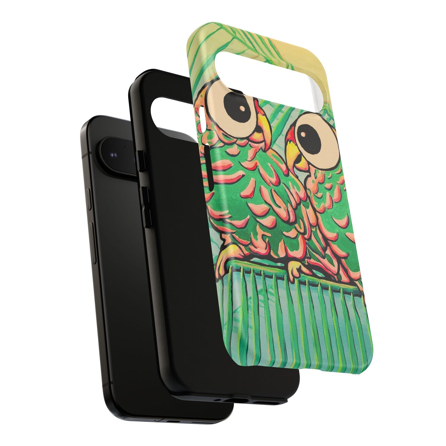 Chatty Cyclops Parrots Tough Phone Case