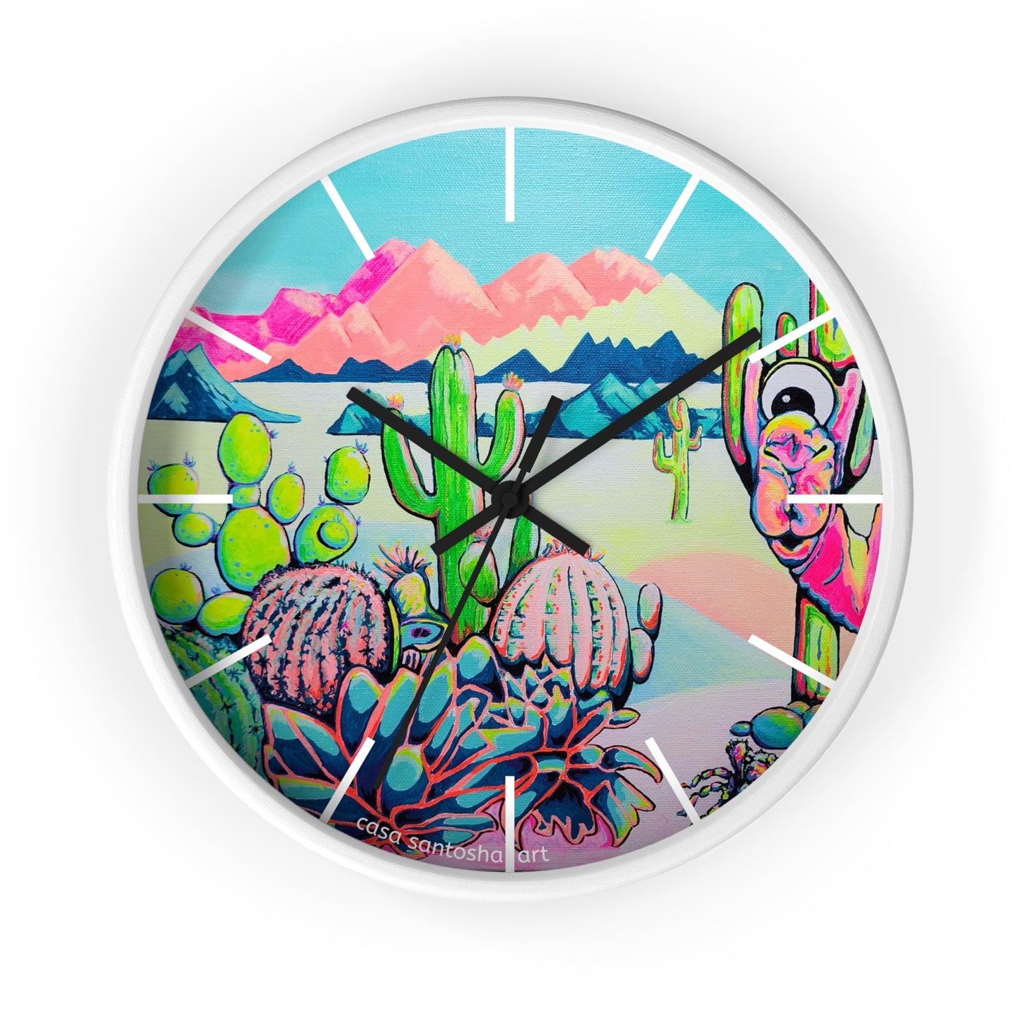Cyclops Camel Pop Art Wall Clock