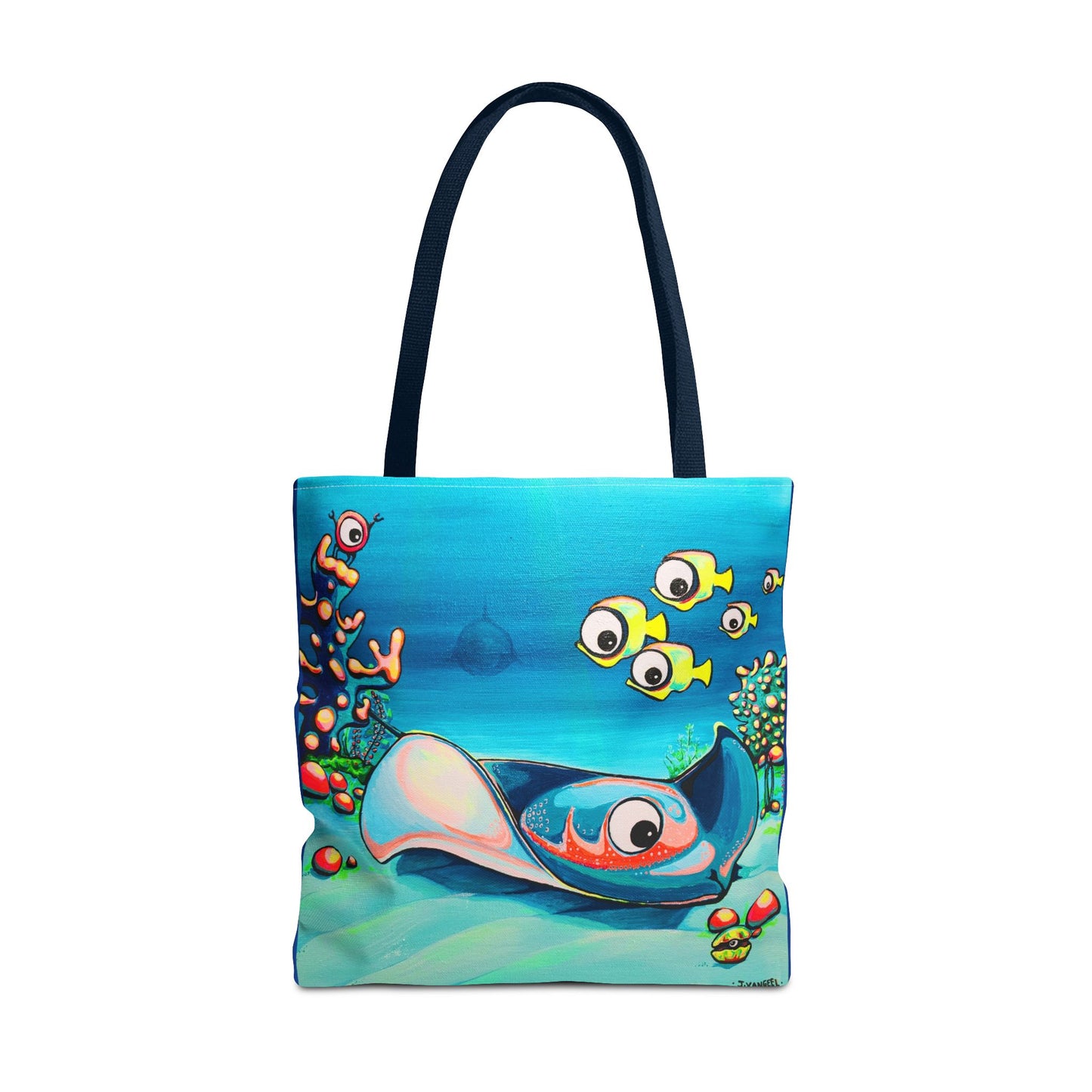 Premium Cyclops Stingray Tote Bag, Original Artist Design, Reusable Shopping Tote, Eco-Friendly