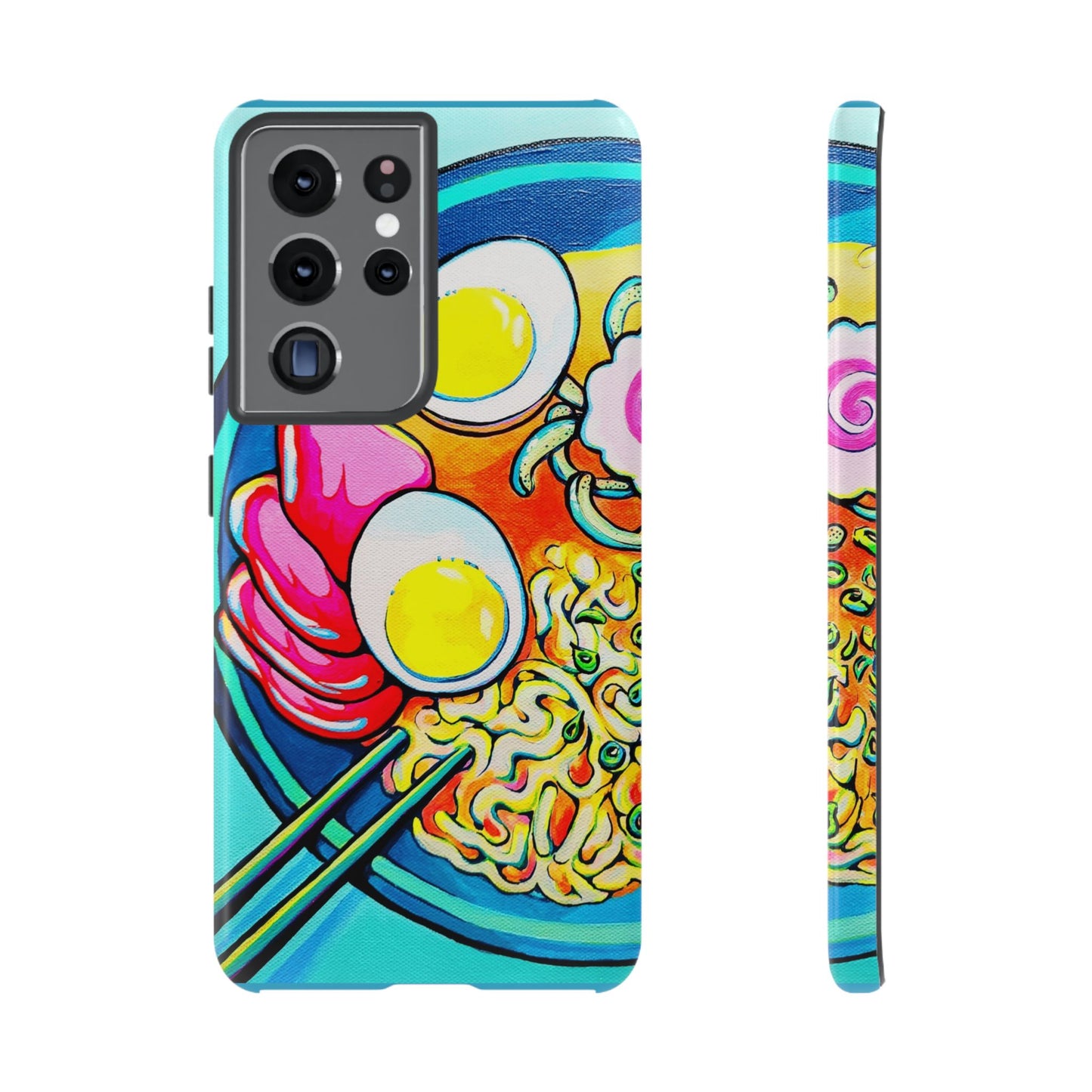 Neon Ramen Tough Phone Case