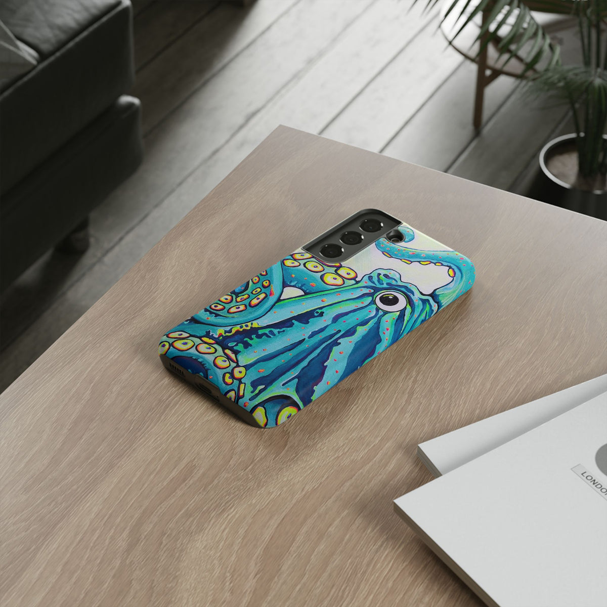 Cyclops Octopus Tough Phone Case