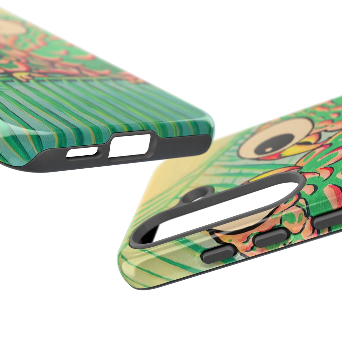 Chatty Cyclops Parrots Tough Phone Case