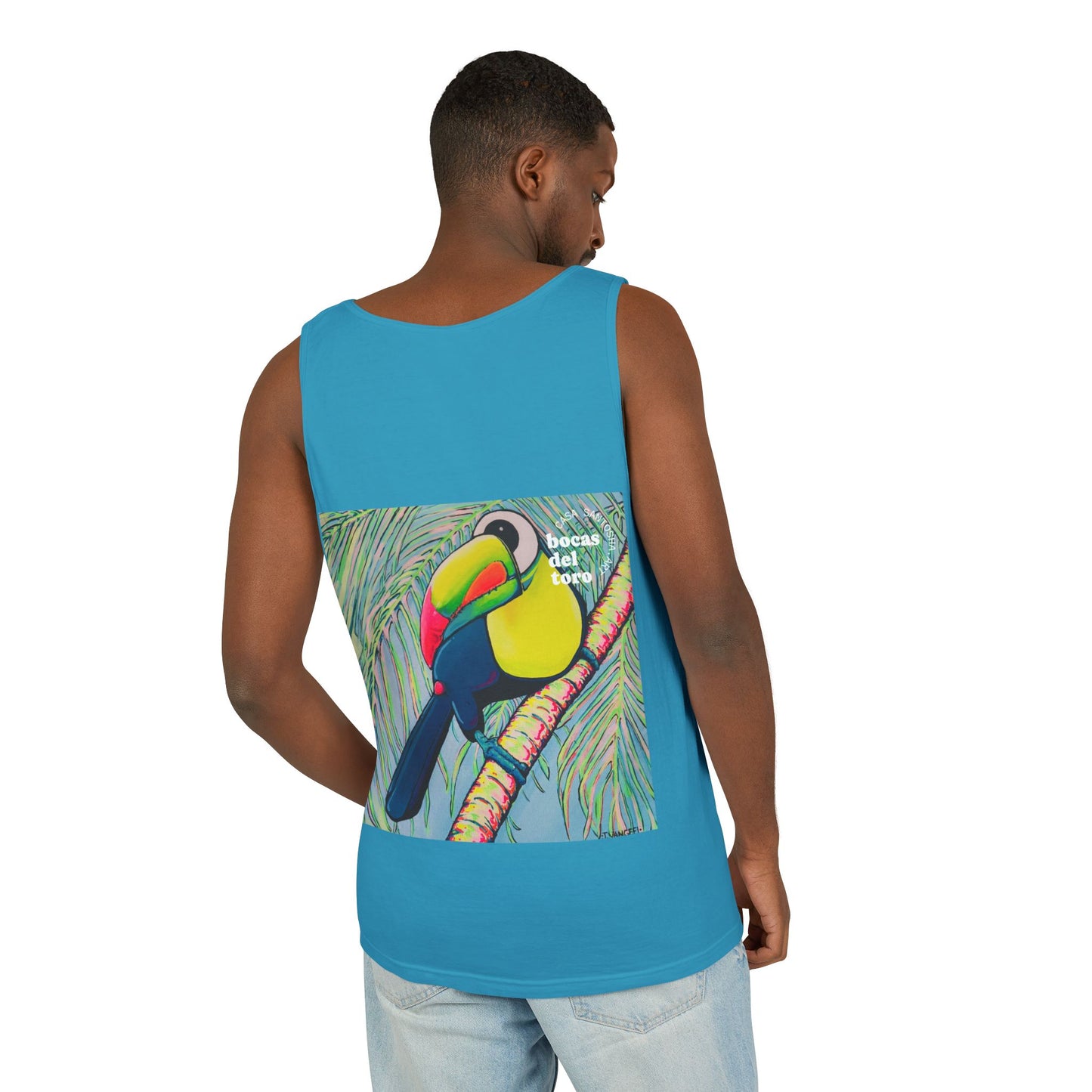 Unisex Cyclops Toucan Tank Top - Perfect for Summer Vibes