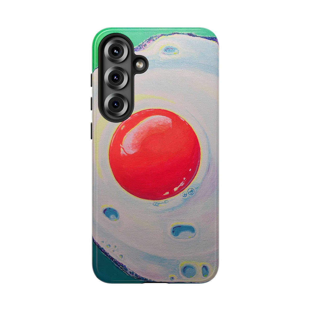 Neon Fried Egg Tough Phone Case