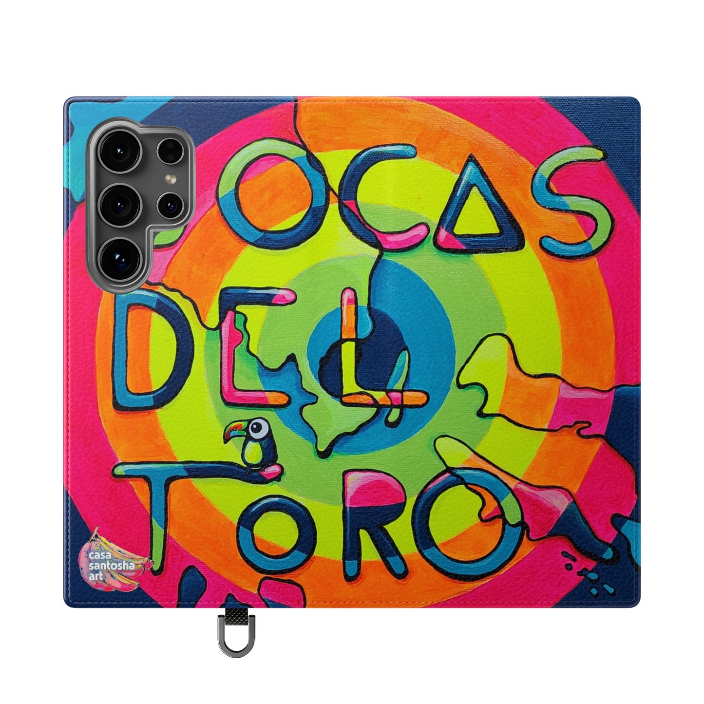 Bocas Del Toro Islands Flip Phone Case – Wallet Cover with Card Slots