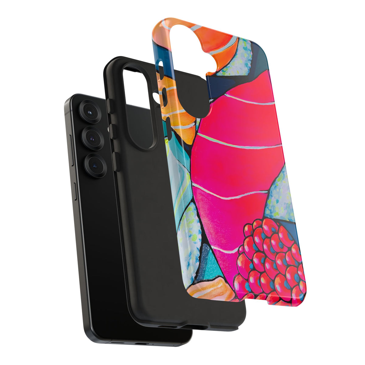 Coque de téléphone résistante Néon Sushi
