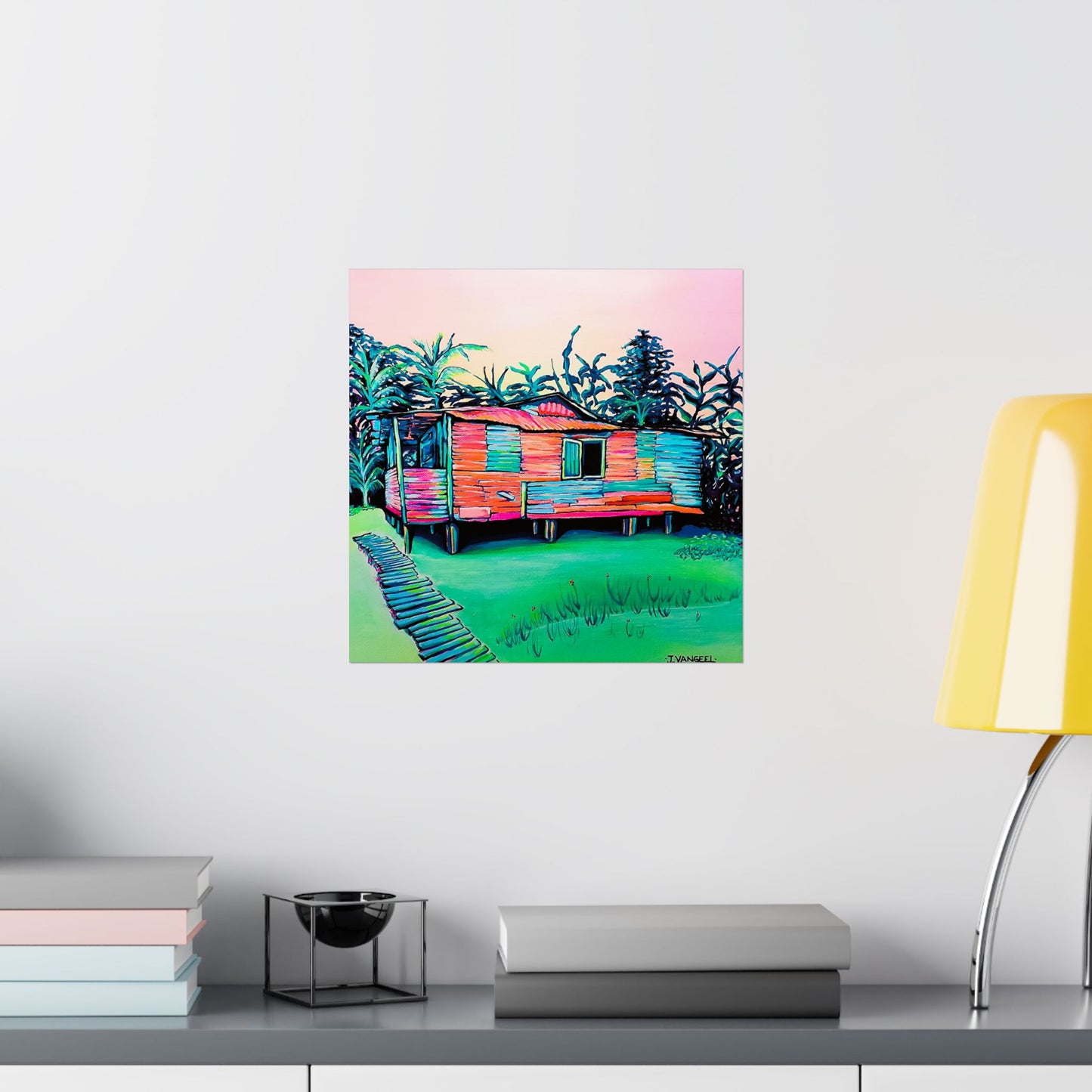 Luis Russell House Bocas Giclée Art Poster